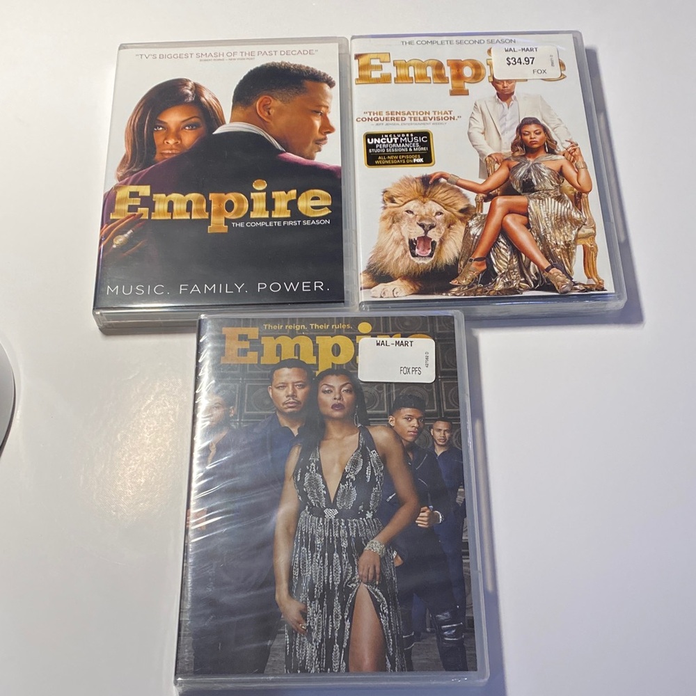 Empire DVD Set - Seasons 1, 2 and 3 TV Show New